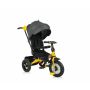 Tricicleta Jaguar Air Wheels Lorelli Black & Yellow, 12 luni+, Galben/Gri