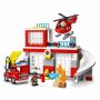 10970 - Statie de Pompieri si elicopter LEGO DUPLO