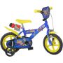Bicicleta copii 12'' Pompierul Sam DINO BIKES, 3 ani+