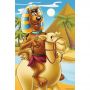 Puzzle Peripetii cu Scooby-Doo in Egipt 24 piese maxi Trefl 