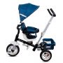 Tricicleta Sun Baby 002 Super Trike Plus Blue, cu sezut reversibil, 12 luni+, Albastru