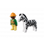 Padurar cu zebra, Playmobil, 18 luni+