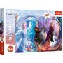 Puzzle Frozen II Lumea Magica Trefl, 100 piese, 5 ani+