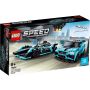 LEGO Speed Champions Formula E Panasonic Jaguar Racing Gen2 Car si Jaguar I-Pace Etrophy 76898, 8 ani+