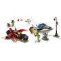 LEGO Ninjago Vehiculele lui Kai si Zane - Motociclete Blade si snowmobilul 70667, 8 ani+
