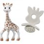 Girafa Sophie si figurina din cauciuc So pure Vulli, in cutie cadou, 0 luni+