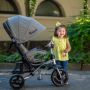 Tricicleta Jet Eva Wheels Lorelli Grey, 12 luni+, Gri