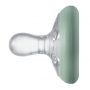 Suzete Tommee Tippee Closer Breast like pacifier to Nature, 2 buc, 0-6 luni, Verde/Gri