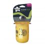 Cana Tommee Tippee Sippee cu protectie BACSHIELD™ si capac, 390 ml, 12 luni+, Galben


