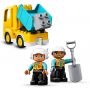 LEGO DUPLO Camion si excavator pe senile 10931, 2 ani+