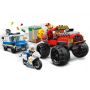 LEGO City Furtul cu Monster Truck 60245, 5 ani+