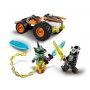 LEGO Ninjago Masina de viteza a lui Cole 71706, 4 ani+