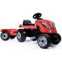 7600710108 tractor rosu xl remorca smoby
