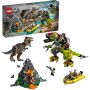 LEGO Jurassic World Lupta T. Rex contra Dinomech 75938, 8 ani+