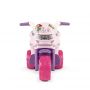 Motocicleta electrica Peg Perego Ducati Mini Fairy, 6V, 12 luni+,  Roz/Mov