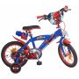 Bicicleta copii 14'' Spiderman Toimsa, 4 ani+