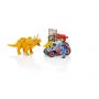 Cercetator - automobil si triceratops, Playmobil, 4 ani+