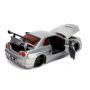Macheta Nissan Skyline Gtr 2002 Jada Toys, metalica, 1:24, 8 ani+