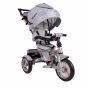 Tricicleta Neo Air Wheels Lorelli Light Dark Grey, 12 luni+, Gri