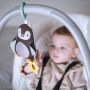 Jucarie cu inel gingival Pinguinul Prince Taf Toys, 0 luni+