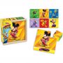 Puzzle cuburi Mickey si pilotii de curse 9 piese Mickey Mouse BI1576279
