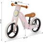 Bicicleta fara pedale Kinderkraft Uniq, Roz