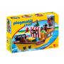 Corabia piratilor 1.2.3 Playmobil, 18 luni+