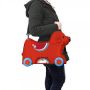 Masinuta Ride-on tip valiza Big Bobby Trolley, 36 luni+, Rosu
