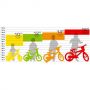 Bicicleta copii 12'' Gormiti Dino Bikes, 36 luni+