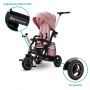 Tricicleta 5 in 1 Kinderkraft Easytwist Maouvelous Pink, 9 luni+

