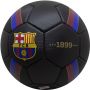 Minge de fotbal FC Barcelona Logo BLACK, marimea 5