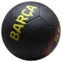 Minge de fotbal FC Barcelona Streetball Logo GRAFITTI neagra, marimea 5