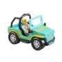 Figurina Fred si Monster Safari Jeep Scooby Doo, 3 ani+, Verde