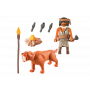 Figurina omul pesterii cu tigru, Playmobil, 4 ani+