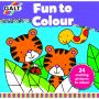 Carte de colorat Fun to Colour Galt, 36 luni+