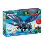 Hiccup, Toothless si pui de Dragon, Playmobil, 4 ani+