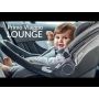 Cos auto i-SIZE Primo Viaggio Lounge Peg Perego Luxe Mirage, 40-87 cm, Albastru