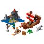 LEGO Minecraft Aventura corabiei de pirati 21152