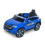 Masinuta electrica 12V Mercedes-Benz EQC Police Toyz, cu telecomanda, Albastru