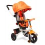 Tricicleta pliabila Wroom Toyz Orange, cu scaun reversibil, 18 luni+

