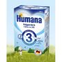 Lapte praf Humana 3 GOS de continuare, 600 g, 10 luni+