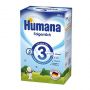 Lapte praf Humana 3 GOS de continuare, 600 g, 10 luni+