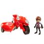 Set figurina Fata elastica si Motocicleta elastica Incredibles 2