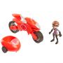 Set figurina Fata elastica si Motocicleta elastica Incredibles 2