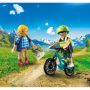 Biciclist si calator, Playmobil, 4 ani+