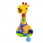 Jucarie interactiva cu bile Girafa Spin & Giggle Bright Starts, 12 luni+