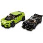 LEGO Speed Champions Lamborghini Urus ST-X & Lamborghini Huracan Super Trofeo EVO 76899, 8 ani+