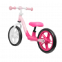 Bicicleta fara pedale Alex Bubblegum Lionelo, 3 ani+, Roz