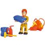 Masina Fireman Sam Tom's 4x4 Simba, cu 1 figurina si accesorii, 3 ani+
