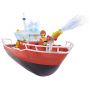 Barca Fireman Sam Titan Dickie Toys, cu telecomanda si figurina Sam, 3 ani+